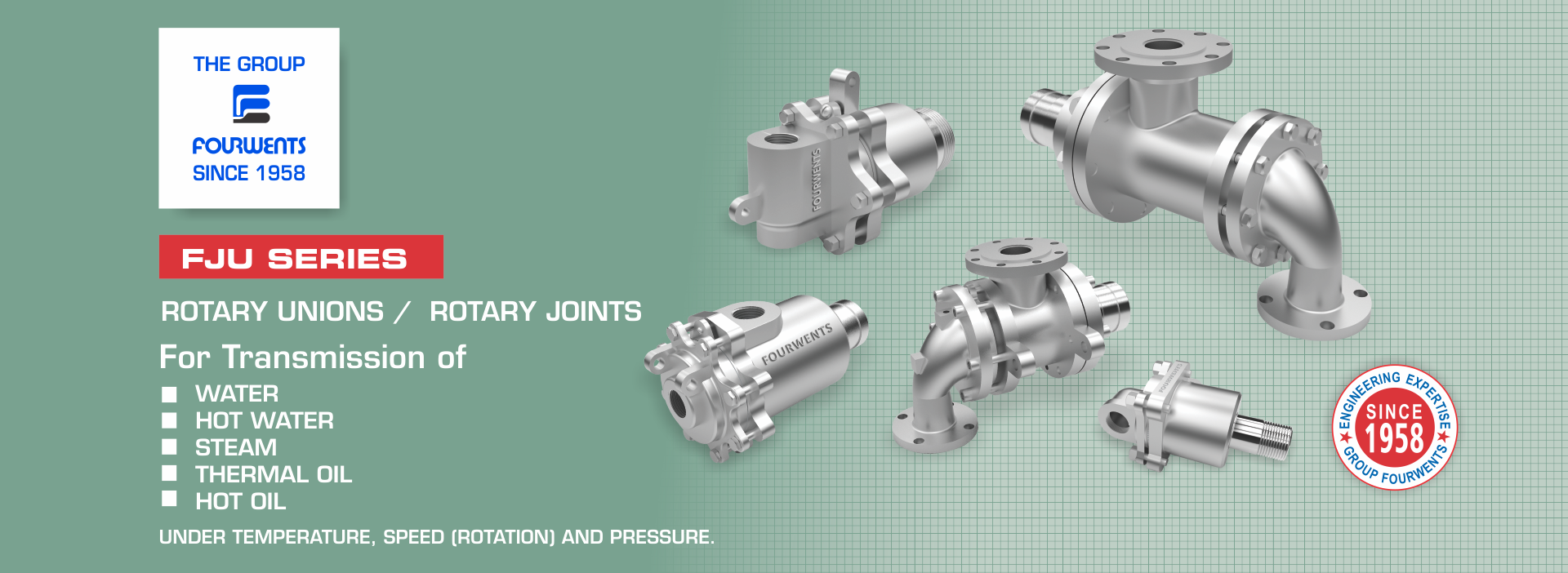 High Speed Four Port Rotary Joints Manufacturer India, Four